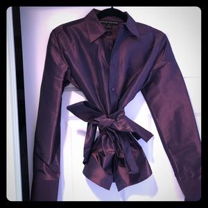 Authentic Ralph Lauren 100% Silk blouse